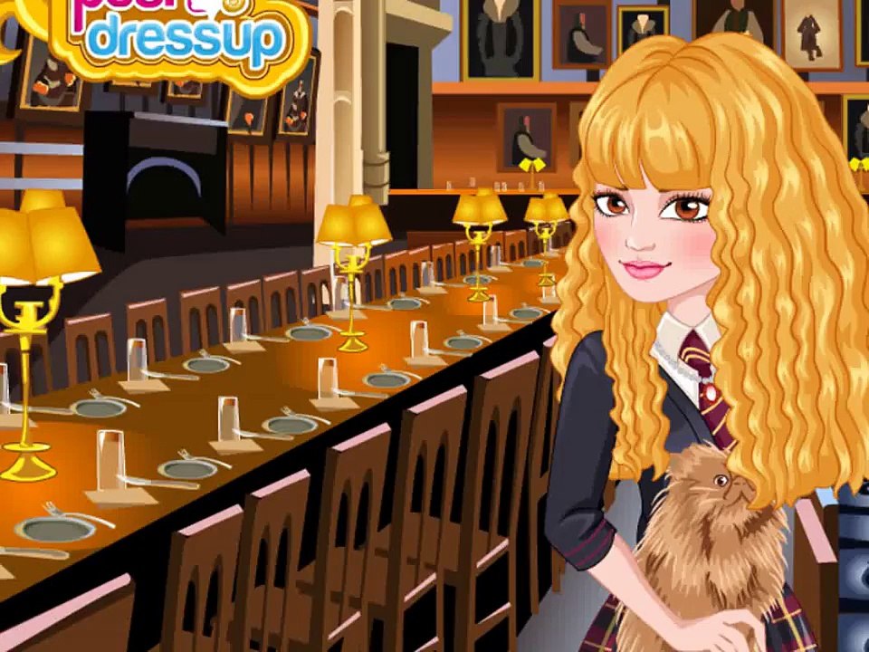 Hermione from makeover games I played