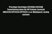 Prestige Cartridge CC530ACC533A Tonerkartuschen fur HP Colour Laserjet CM2320CP2020CP2025 4er Multipack farbig sortiert