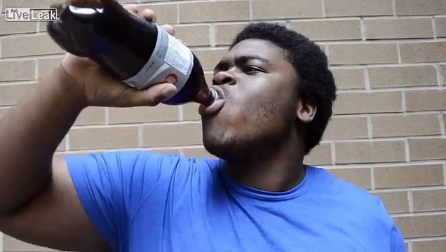 DIET COKE AND MENTOS CHALLENGE! ReactionResponseKING ( Slow Mo )