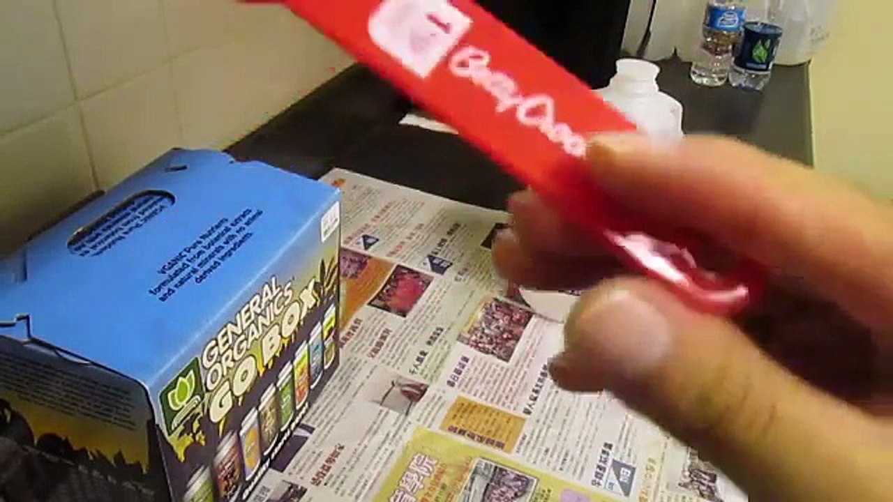 Tutorial on Mixing General Organics GoBox Nutrients