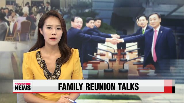 Koreas hold talks on upcoming family reunions