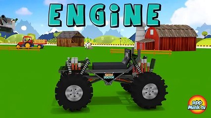 Disney Pixar Cars Toy Story inspired Children Animation Toy Monster Truck Toy Tractor farm animals