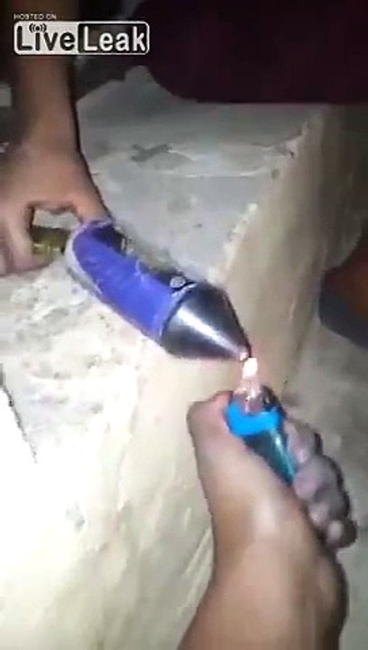 Most powerful homemade explosive ,Don't Try This at Home