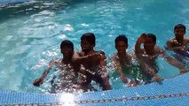 Gajwel Ashraf my frnds enjoyed in pool in country