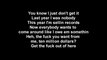 Eminem - Marshall Mathers Lyrics (Hq Sound)