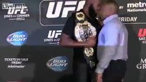UFC CHAMP gets into a fight at Press Tour in VEGAS = ghetto wild =