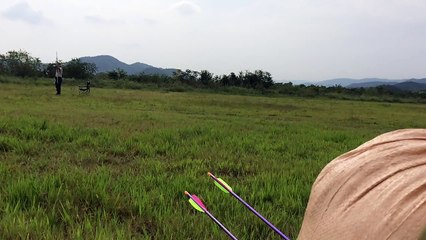 Archery shooting 20meter