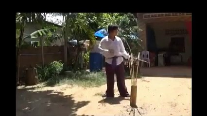 Archery Methods for Shooting a Bow & Arrow Khmer