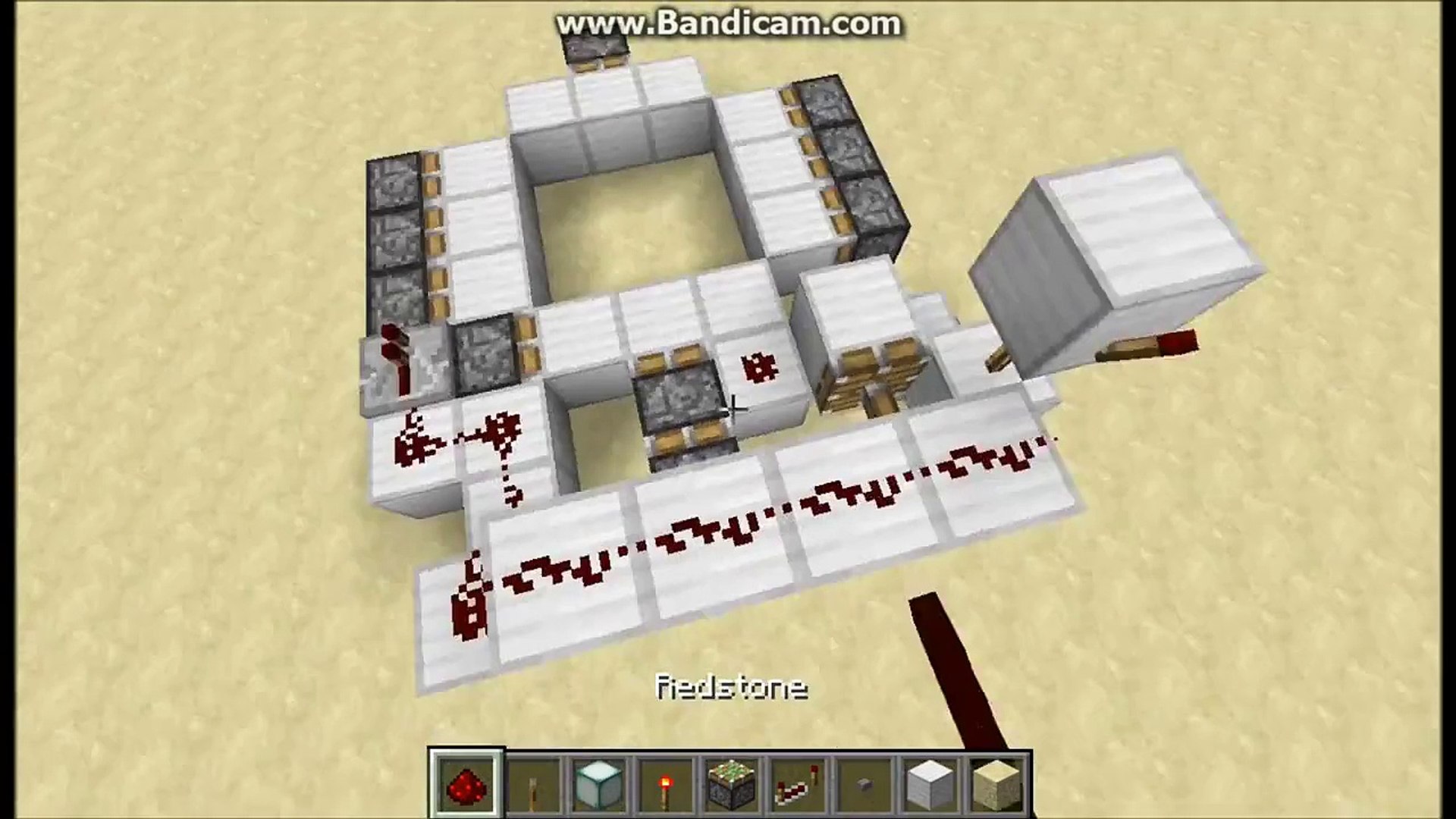 Minecraft 3x3 Vertical Piston Door Tutorial 1 8 1 Video Dailymotion
