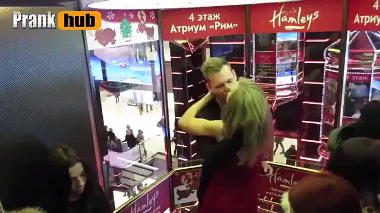 Lesbian Kissing   Hot Elevator Kissing Prank !!   Funny Videos 2015