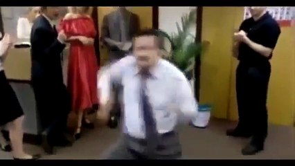 When you're at the office but still down for RnB Friday