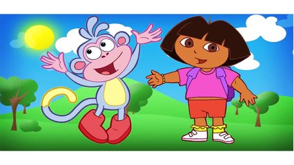 Dora The Explorer Finger Family Nursery Rhymes 3D Dora Cartoon Animation Nursery Songs for
