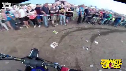 Jackson Strong breaks giant backflip record during "Zwarte Cross" (=Black Cross)