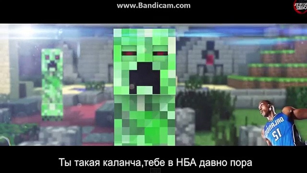 Minecraft Epic Rap Battle Creeper Vs Enderman Video Dailymotion