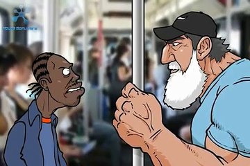 Epic beard man cartoon