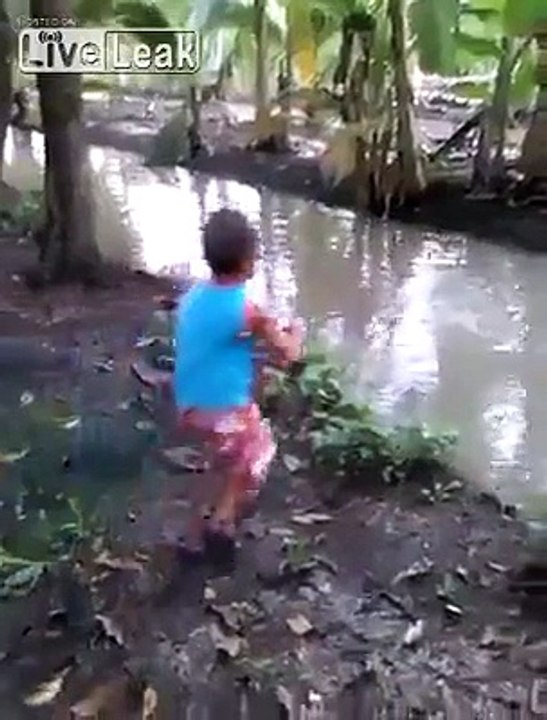 Funny. The 7 years old kids get a 'big fish'