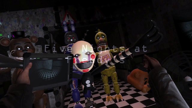 Posters and Artwork #1 (Garry's Mod and Source Filmmaker) FNaF and Minecraft!