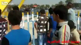 amusement park accident in Iraq...
