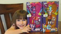 MLP Rainbow Rocks Equestria Girls Unboxing and Review - My Little Pony by Hasbro