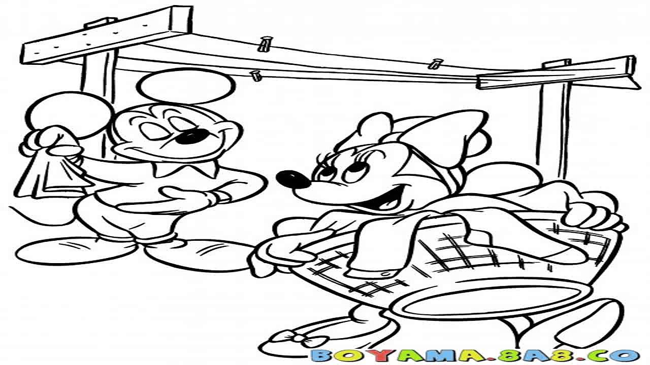 Mickey Mouse Color Cartoon   Mickey's Fire Brigade 1935