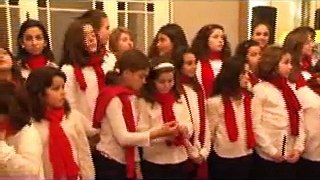 El coro de la Escuela de Música canta en la Cámara regional