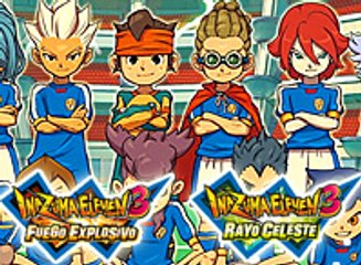 Inazuma Eleven 3, Fuego Explosivo / Rayo Celeste, Tráiler japonés