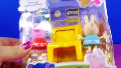 Peppa Pig and Rebecca Rabbit Dance Recital Play Set Peppapig Full Episode Play Doh Playdou