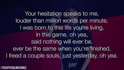 The Weeknd x Kavinsky - Odd Look (LYRICS)