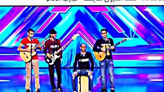 The X factor 2015 auditions on mbc 4 -AVES Band المغربية تحصل على نعم وتنتقل إلى المرحلة التالية