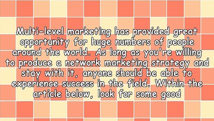 The Fast Report Concerning How To Be Considered A Excellent Network Business Owner