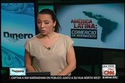 América Latina: Fuerza En Movimiento con Gabriela Frias En CNN Dinero - Agosto 15,2013