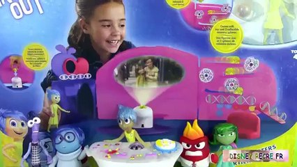 Vice Versa Quartier Général avec les 5 figurines Inside Out Headquarters Complete Playset