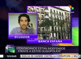 Casado: seis bancos controlan el mercado financiero español
