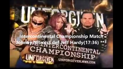 WWE Unforgiven 2006 Review