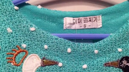 Baby Girls Dress Kids Long Sleeve Cartoon Birds Princess Layered Dress