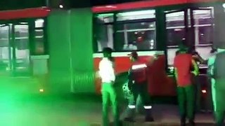 Metro Bus Rawalpindi - How Crazy Pakistani People Travel In Metro Bus