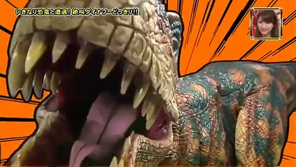 Hilarious Japanese Dinosaur Prank