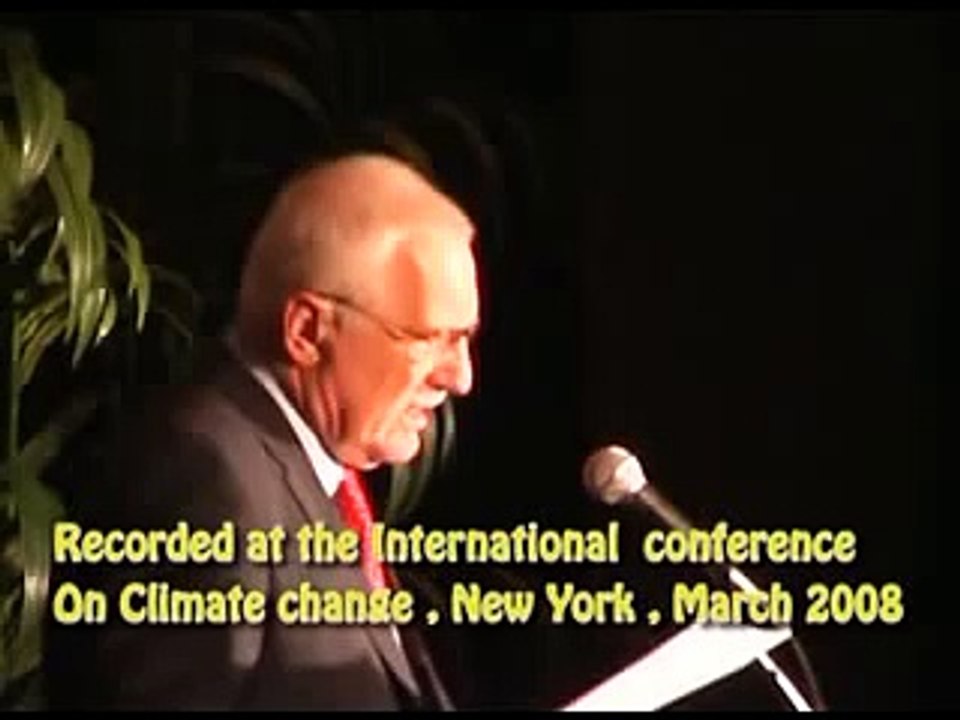 President Vaclav Klaus - Climate Change and Freedom