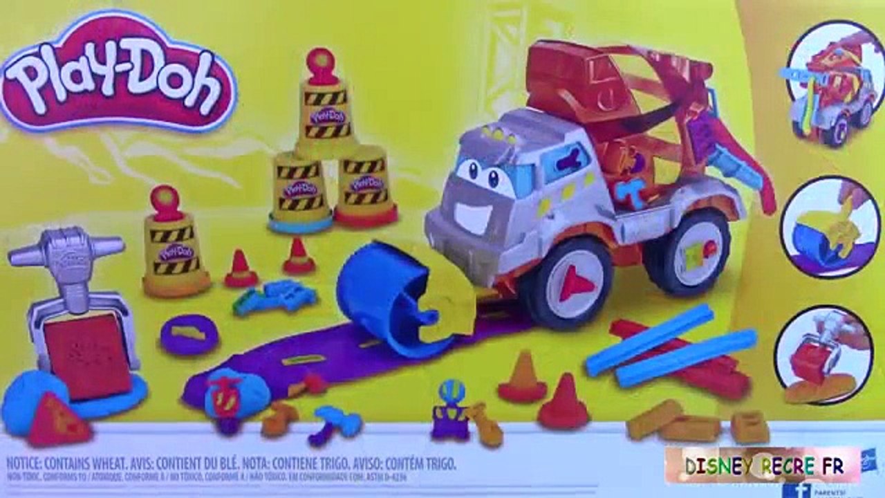 Pâte à modeler Play Doh Max The Cement Mixer Max La Bétonnière Camion Diggin' Rigs