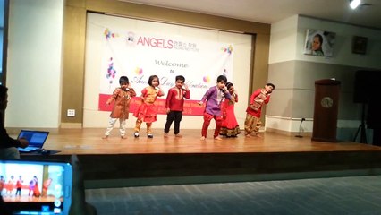 Angels India English  Institute ,Seoul Kids Dance