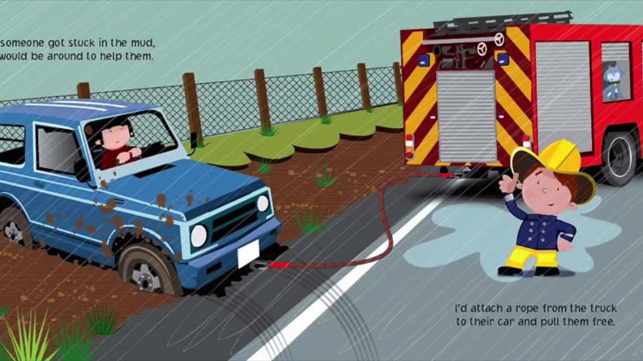 Children's Bedtime Stories: I'd Like To Be A Fireman - Bedtime Stories for Children