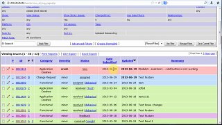 Usage of Mantis as a Bug Tracking System and Project management Tool