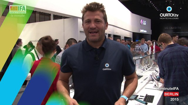 la minute IFA S03E13 : LG Rolly : le clavier Bluetooth qui s'enroule et se déroule