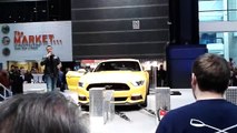2015 Mustang GT dyno at Chicago Auto show