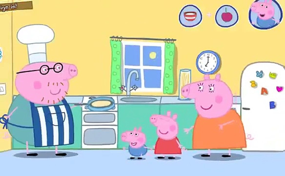 Peppa Pig - pancake game