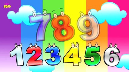 Ten Little Numbers Nursery Rhyme | 10 Little Numbers song for Children | Numbers song