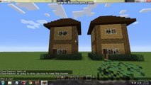 Minecraft How To Make a Small Wooden House 7x7
