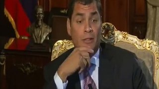 Rafael Correa - entrevista de Silvestro Montanaro