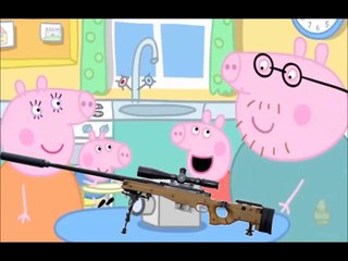 Peppa Pig   Daddy Pig Gets a Sniper Rifle!