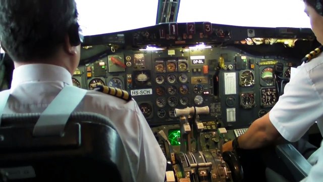 K-mile Air Boeing 727-200 take off at Suvarnabhumi Airport
